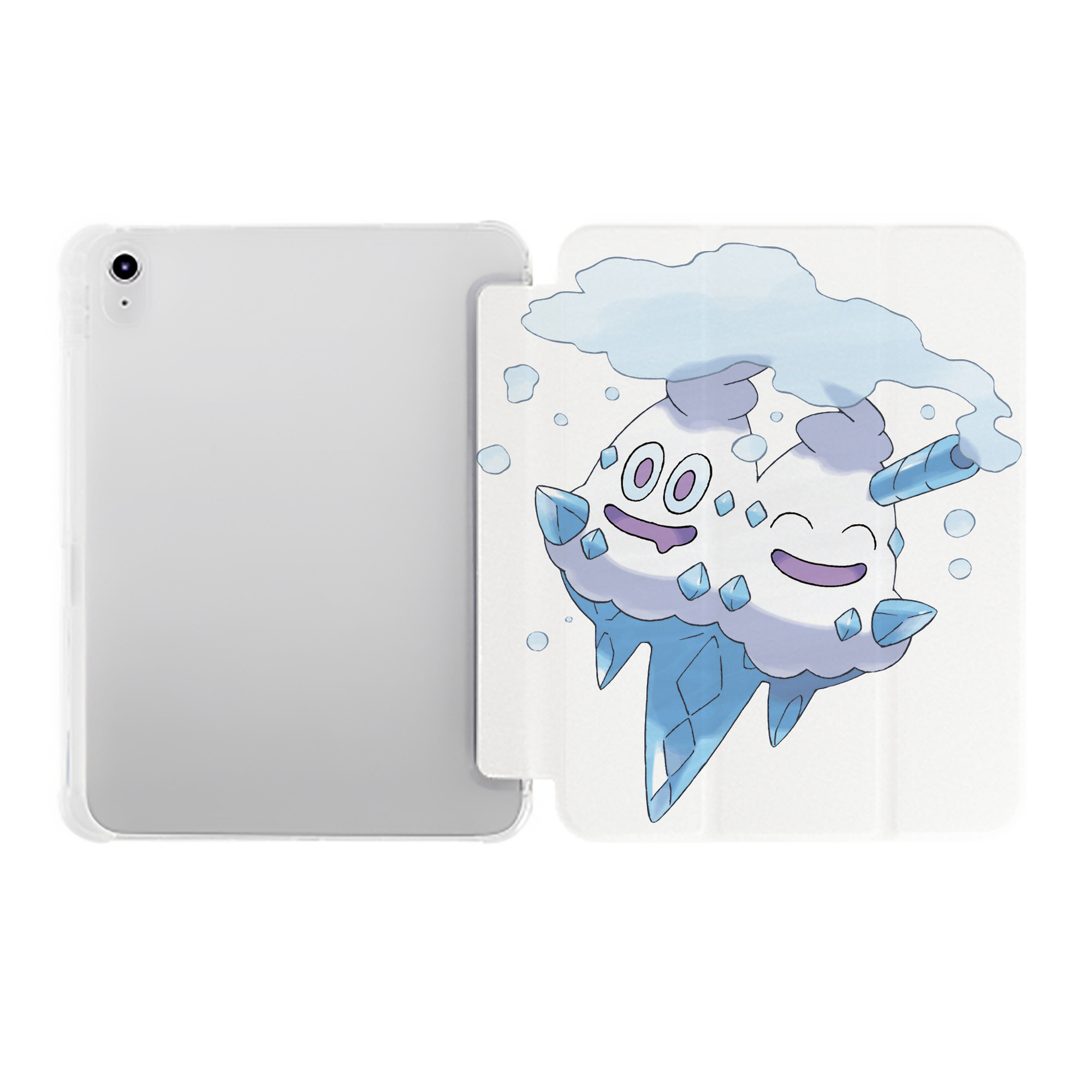 （画像用） ポケットモンスター Pokémon IPad ケース ペン収納付き 三つ折りスタンド PUレザー×シリコン 対応機種9.5/10.5/10.9インチ